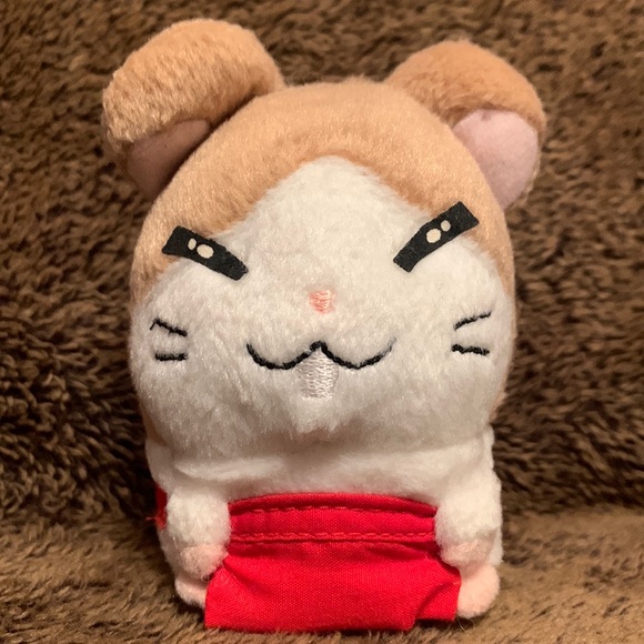 Howdy Ham-Ham Hamtaro Hamster plush stuffed 2002 Ham Ham rare HamHam 22801 epoch - Picture 1 of 7